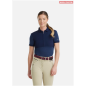 Polo manches courtes Femme Horse Pilot Aeromesh Bleu marine