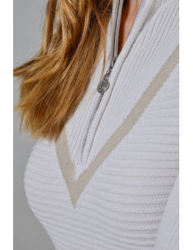 Pull femme Harcour Swally beige