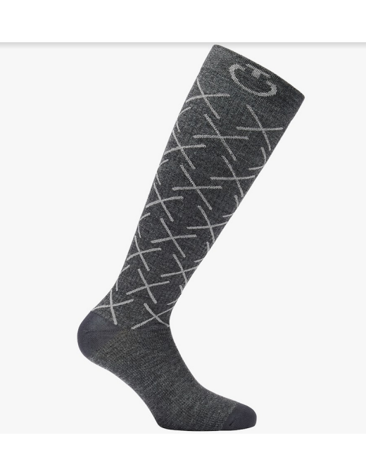 Cavalleria Toscana - Cavaliers - Paire de chausettes épaisses en laine CZN038