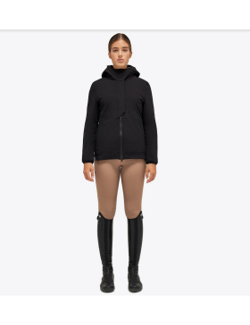 Blouson hiver imperméable pour femme Cavalleria Toscana noir