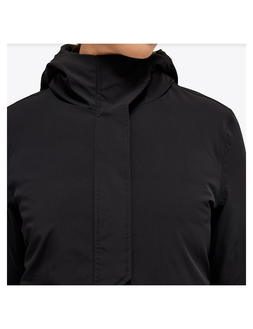 Blouson hiver imperméable pour femme Cavalleria Toscana noir Blouson hiver imperméable pour femme Cavalleria Toscana noir