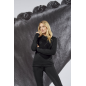 Sweatshirt à capuche Femme Pikeur Sanne Noir