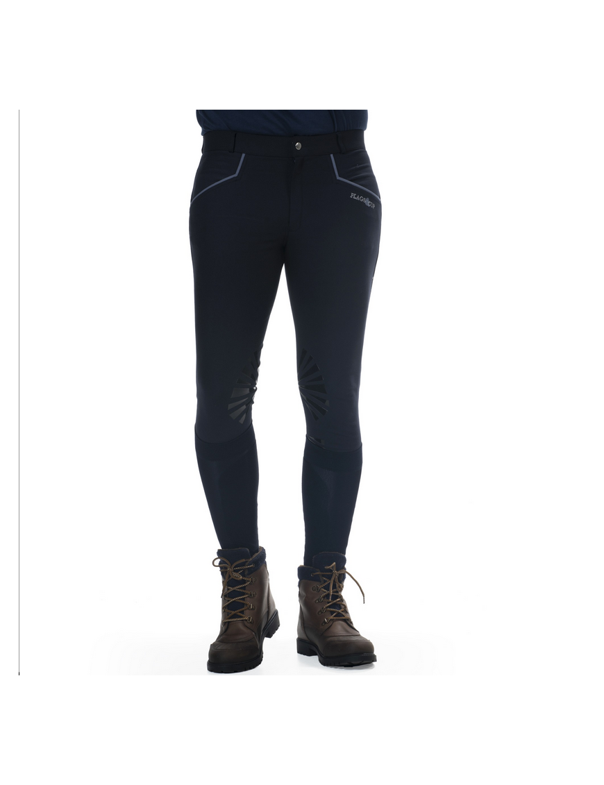 Pantalon d'équitation enfant Flags and cup Vadso marine Pantalon d'équitation enfant Flags and cup Vadso marine