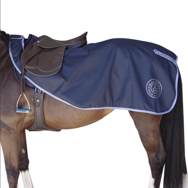 Flag's and Cup - Cheval - Couvre-reins imper/polaire Beluga