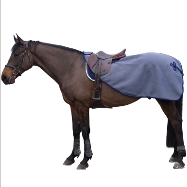 Canter - Cheval - Couvre-reins polaire avec brandebourg