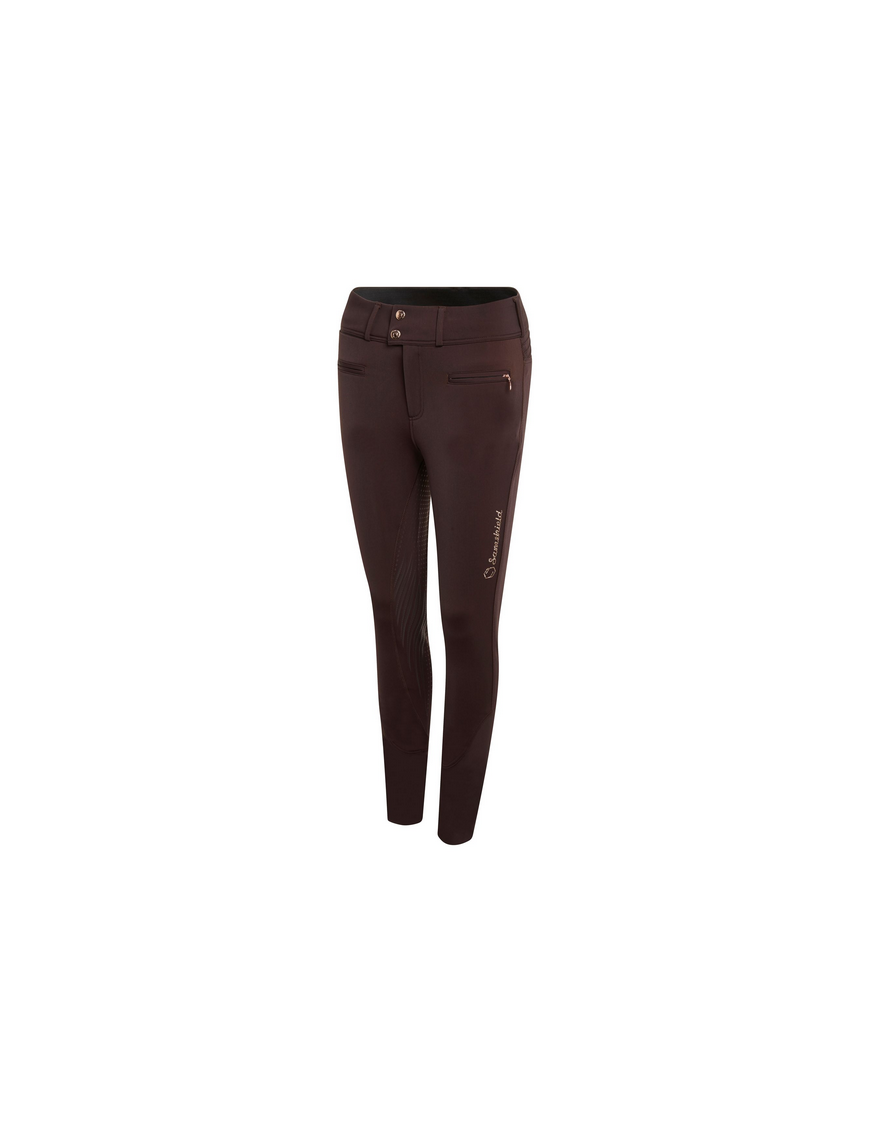 Pantalon Samshield Clara Winter knee grip - chocolat rose gold Pantalon Samshield Clara Winter knee grip - chocolat rose gold
