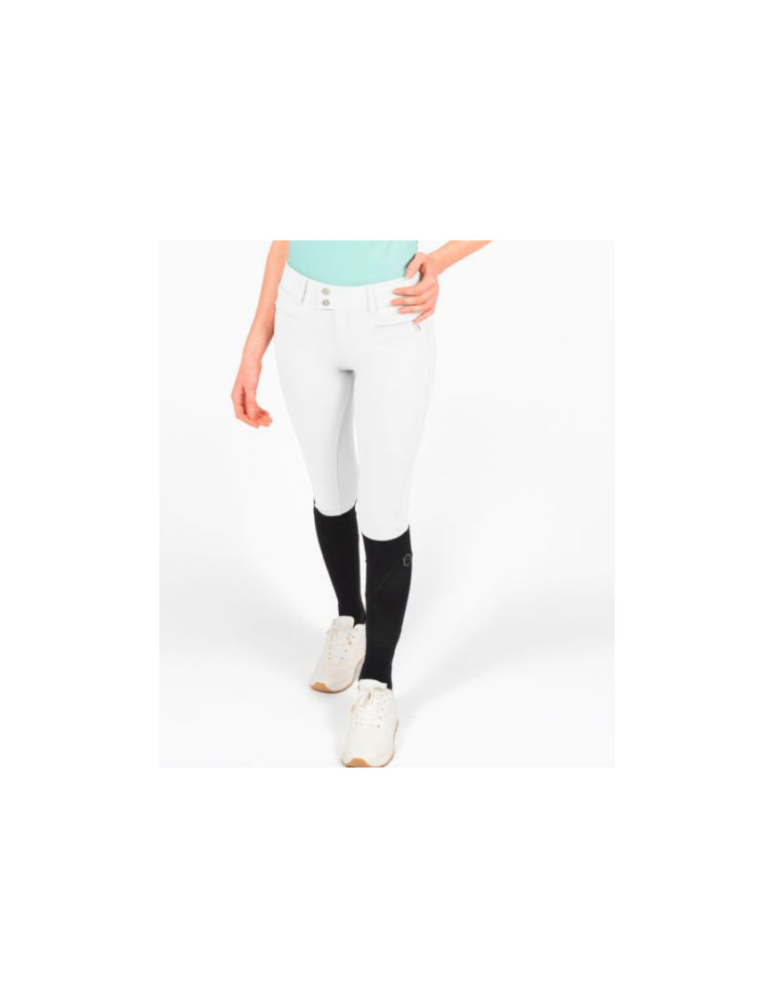 Pantalon Samshield Chloe Embroidery Winter Knee Grip - Blanc Pantalon Samshield Chloe Embroidery Winter Knee Grip - Blanc