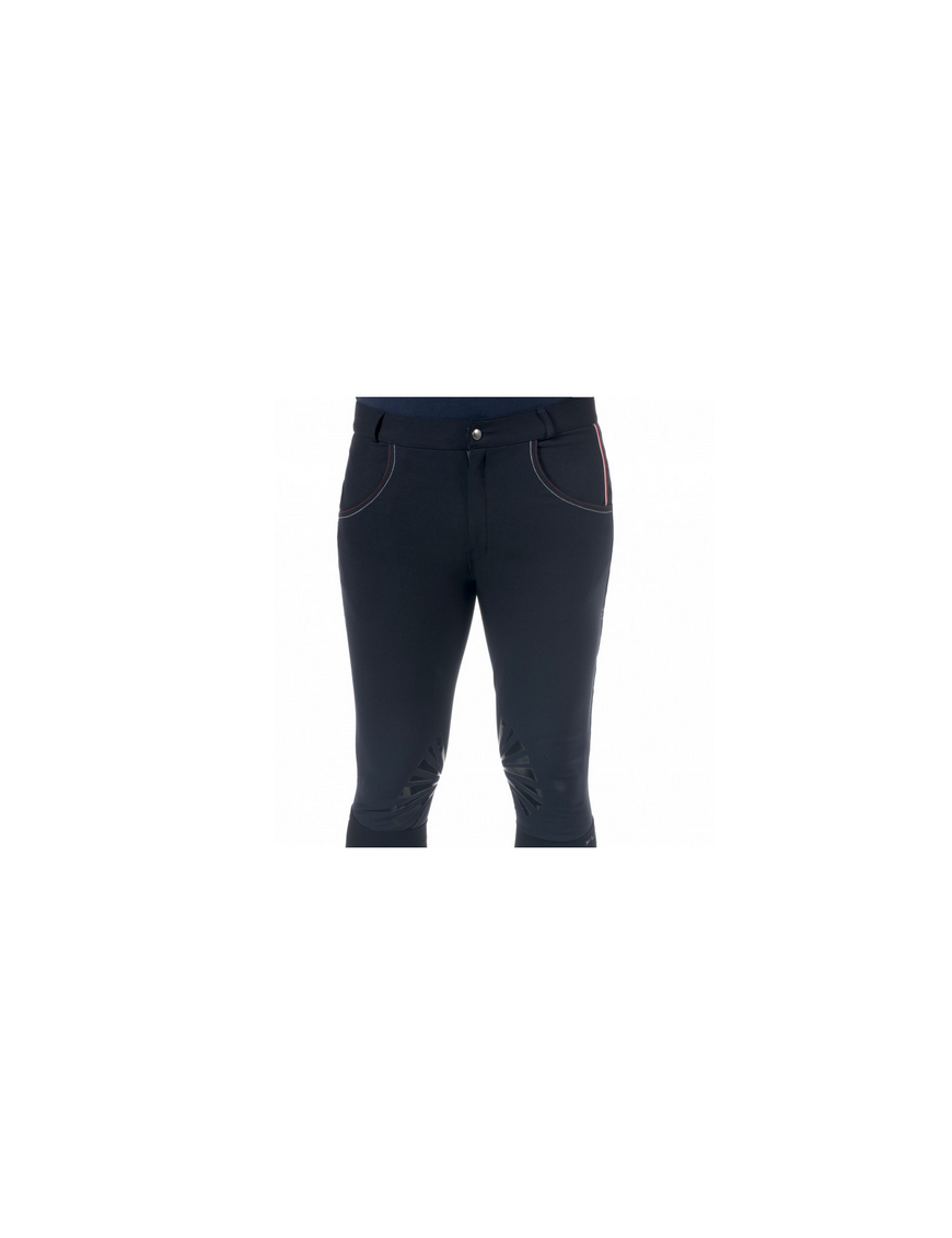 Pantalon d'équitation homme Flags and cup France édition limité marine Pantalon d'équitation homme Flags and cup France édition limité marine