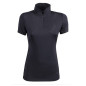 Polo technique manches courtes pour femme Harry's horse Paris noir