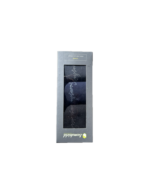 Samshield-Accessoires-Lot de 3 Paires de Chaussettes Black Navy Anthracite