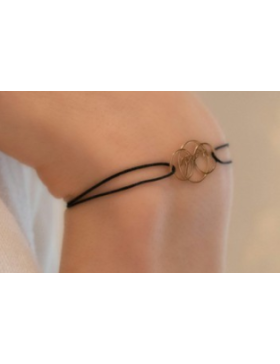 Pénélope Leprevost-Bijoux-Bracelet Lendita Doré