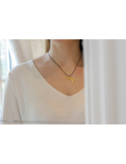 Collier Pénélope Equestre doré