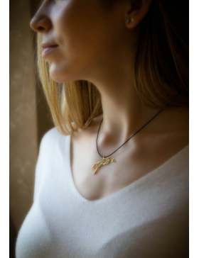 Pénélope Leprevost-Bijoux-Collier Equestre Gold