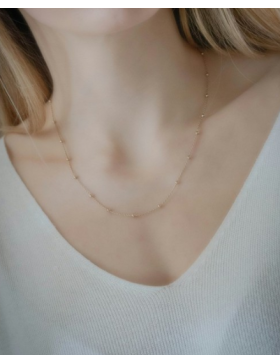Collier Pénélope Eugénie doré