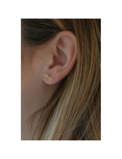 Pénélope Leprevost-Bijoux-Boucle Milly Doré