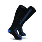 Paire de chaussettes techniques FreeJump Noir/Bleu