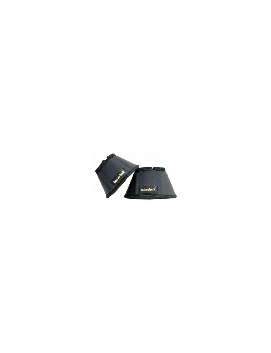 Cloches Protections pour cheval Back on Track Noir Cloches Protections pour cheval Back on Track Noir