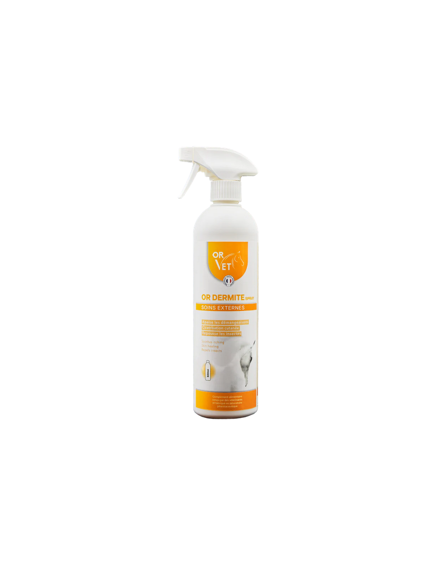 Soins Or Dermite Spray OrVet 500ml Soins Or Dermite Spray OrVet 500ml