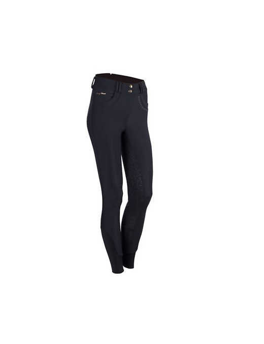 Harry's Horse-Pantalon Femme-Pantalon taille haute noir