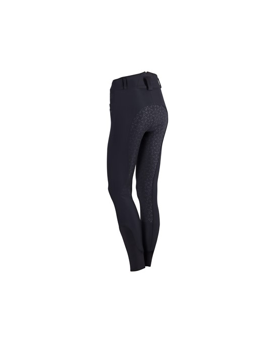Pantalon d'équitation femme taille haute Harry's horse Ladis noir