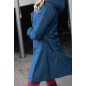 Manteau long femme Harry's horse Torgon bleu Manteau long femme Harry's horse Torgon bleu