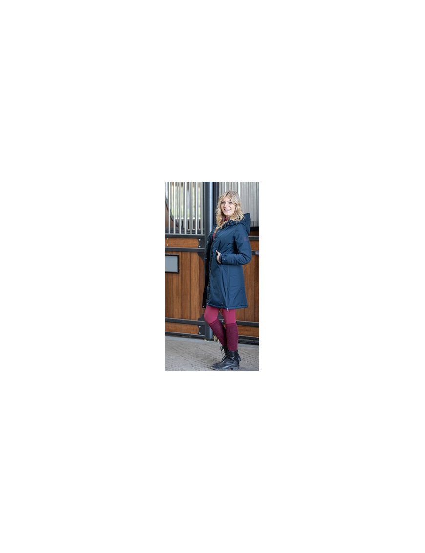 Manteau long femme Harry's horse Torgon bleu Manteau long femme Harry's horse Torgon bleu