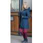 Manteau long femme Harry's horse Torgon bleu Manteau long femme Harry's horse Torgon bleu