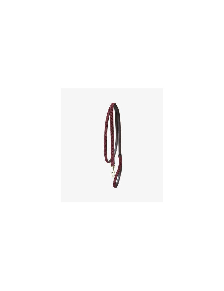 Longe en Nylon tressé chiens et chevaux 2M bordeaux Kentucky
