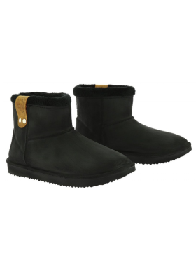 Pénélope Leprevost - Chaussant - Boots fourées en PVC Noir