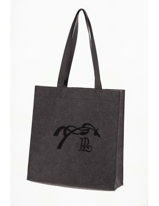 Sac Pénélope en feutre noir