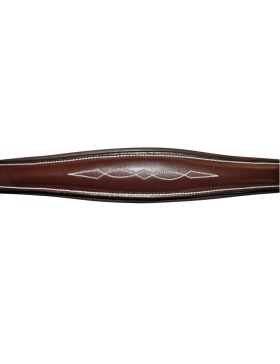 Collier de chasse Flags and cup Welligton marron