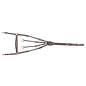 Collier de chasse Flags and cup Welligton marron