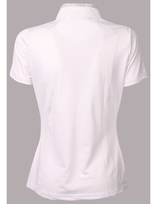 Polo de compétition enfant Denver Harry's horse blanc