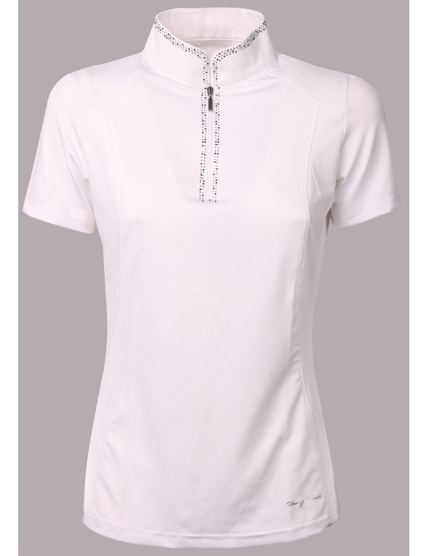 Polo de compétition enfant Denver Harry's horse blanc Polo de compétition enfant Denver Harry's horse blanc