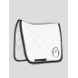 Vestrum Tapis Helsinki dressage Blanc liseré bleu marine Vestrum Tapis Helsinki dressage Blanc liseré bleu marine