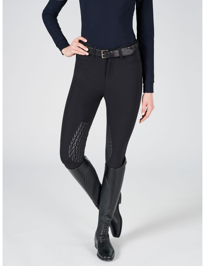 Pantalon Vestrum Syracuse avec grip genoux noir Pantalon Vestrum Syracuse avec grip genoux noir