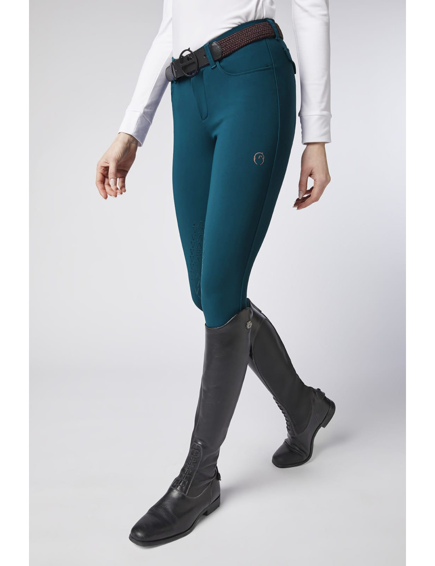 Pantalon Vestrum Lazise avec grip genoux bleu petrol Pantalon Vestrum Lazise avec grip genoux bleu petrol