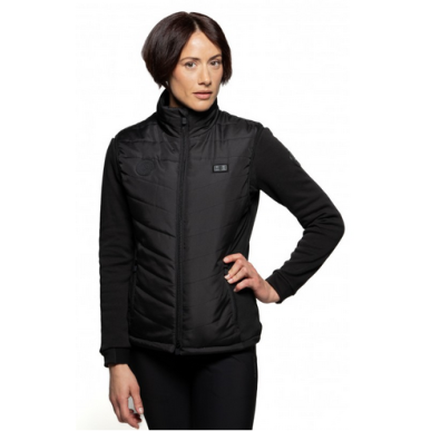 Flags & Cup-Blouson et Manteau-Doudoune chauffante Espoo Noir