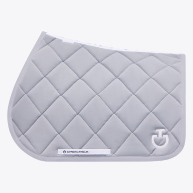 Tapis Cavalleria Toscana - CSO gris clair - diamond quilted jersey jumping