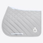Tapis Cavalleria Toscana CSO diamond and lines quilted jumping Gris Clair - Tapis Cavalleria Toscana CSO diamond and lines quilted jumping Gris Clair -