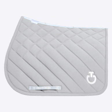 Tapis de selle Cavalleria Torscana CSO gris clair