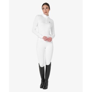 Polo technique Equestro blanc