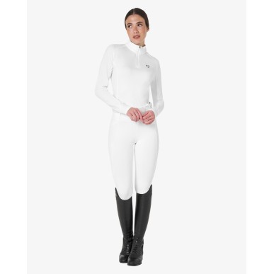 Polo technique Equestro blanc