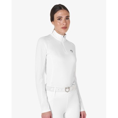 Polo technique Equestro blanc