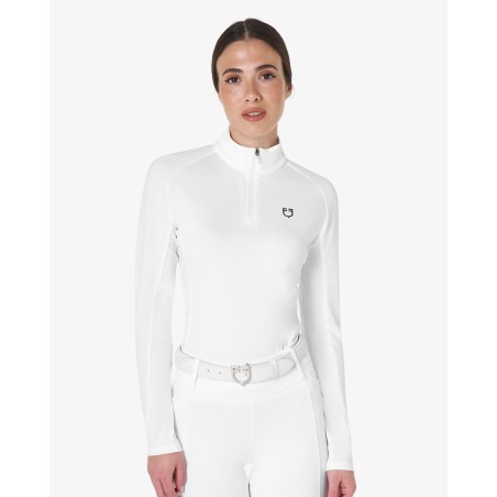 Polo technique Equestro blanc