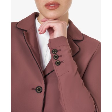 Veste de compétition technique pour femme Equestro techno stretch