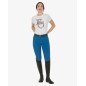 Pantalon pour femme Equestro modèle Zenda bleu corail Pantalon pour femme Equestro modèle Zenda bleu corail