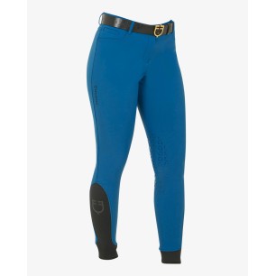 Pantalon pour femme Equestro modèle Zenda bleu corail