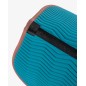 Tapis de selle CSO Equestro Wave Quilting bleu corail/marron Tapis de selle CSO Equestro Wave Quilting bleu corail/marron