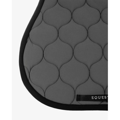 Tapis de selle CSO Equestro avec matelassage oignon Asphalt